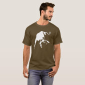 Spanish Bull Silhouette T-Shirt - Fierce Toro (Voorkant volledig)