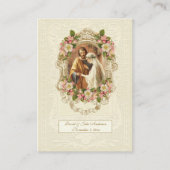 Spanish Catholic Wedding Prayer Holy Card Contactkaartje (Voorkant)