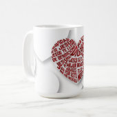 Spanish Christian Christmas mug Koffiemok (Voorkant links)