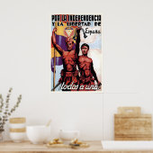 Spanish Civil War Popular Front Poster All (Keuken)