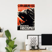 Spanish Civil War Poster Our common objective (Thuiskantoor)