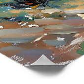 Spanish coastal town  poster (Hoek)