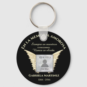 SPANISH EN memoria amorosa foto memorial Sleutelhanger