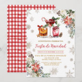 Spanish Fiesta de Navidad Christmas  Kaart (Voorkant / Achterkant)