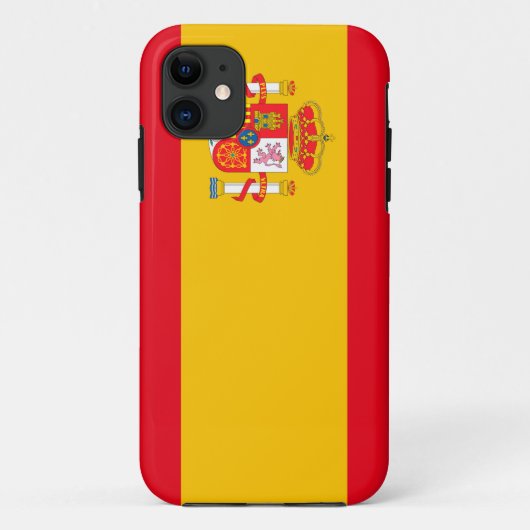 Spanish Flag Cell Phone Case (Achterkant)