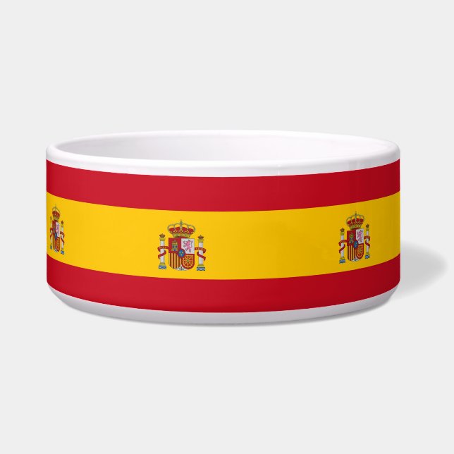 Spanish Flag Pet Bowl Voerbakje (Links)
