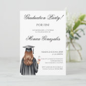 Spanish graduation  kaart (Staand voorkant)