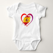 Spanish heart romper (Voorkant)