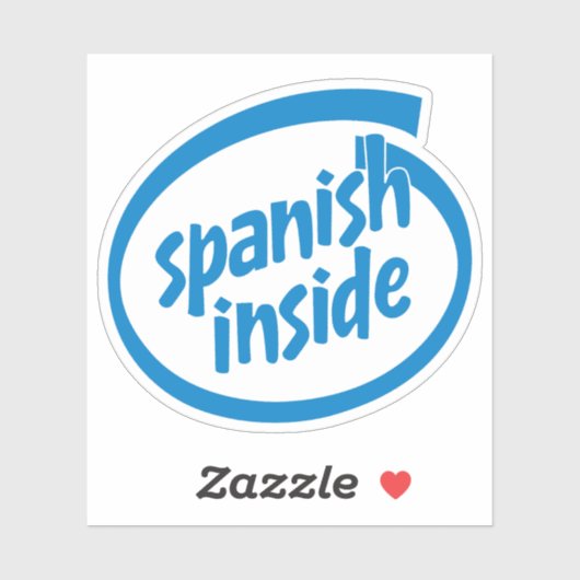 Spanish inside sticker (Vel)