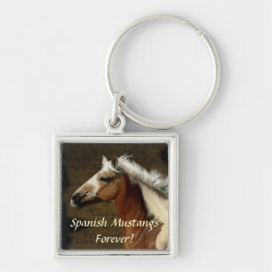 Spanish Mustang Horse Equine-lover's Sleutelhanger