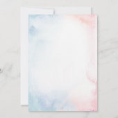 Spanish Nino o Nina Gender Reveal Kaart (Achterkant)