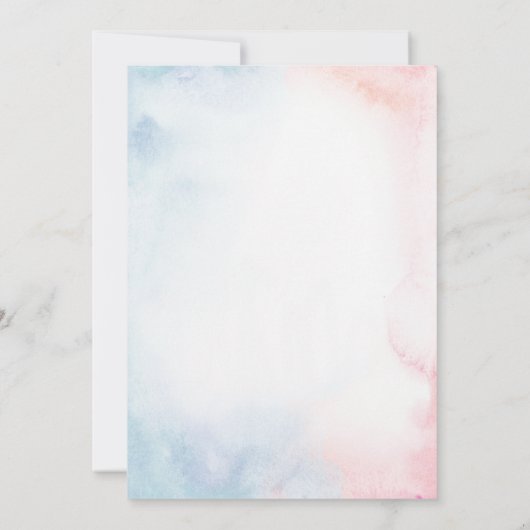 Spanish Nino o Nina Gender Reveal Kaart (Achterkant)