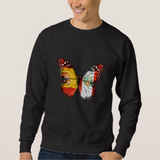 Spanish Peruvian Flag Butterfly Trui