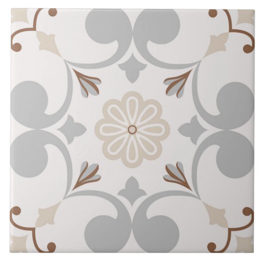 Spanish Portuguese Boho Tegeltje (Voorkant)