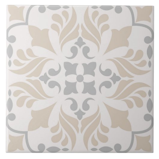 Spanish Portuguese Boho Tegeltje (Voorkant)