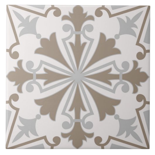 Spanish Portuguese Boho  Tegeltje (Voorkant)