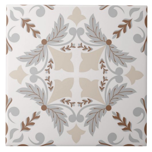 Spanish Portuguese Boho Tegeltje (Voorkant)