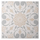 Spanish Portuguese Boho  Tegeltje (Voorkant)