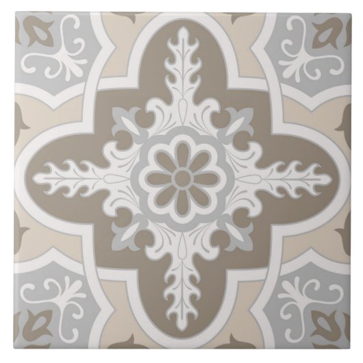 Spanish Portuguese Boho Tegeltje (Voorkant)