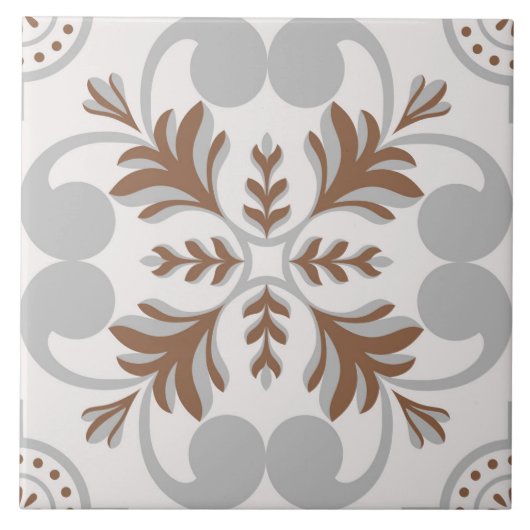 Spanish Portuguese Boho Tegeltje (Voorkant)