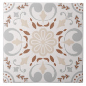 Spanish Portuguese Boho Tegeltje (Voorkant)