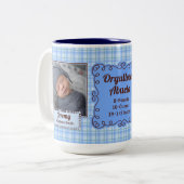 SPANISH Proud Grandmoeder Baby Blue Pset Tweekleurige Koffiemok (Voorkant links)