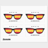 Spanish Shades aangepaste stickers (Vel)