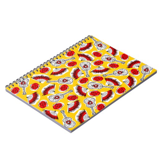 Spanish Souvenirs Multi notebook Notitieboek (Linkerzijde)