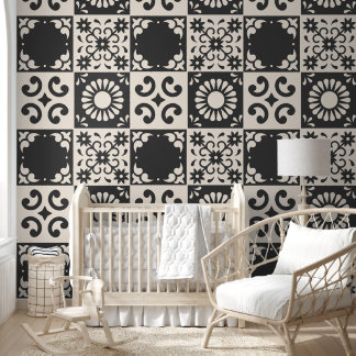 Spanish Style Tiles - Peel and Stick Wallpaper Behang