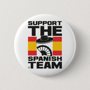 SPANISH TEAM RONDE BUTTON 5,7 CM