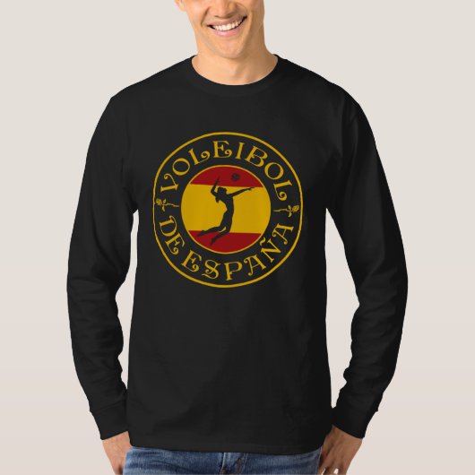 Spanish Volleyball Roundel T-shirt (Voorkant)