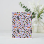 Spanjaarden in Paars Briefkaart (Staand voorkant)