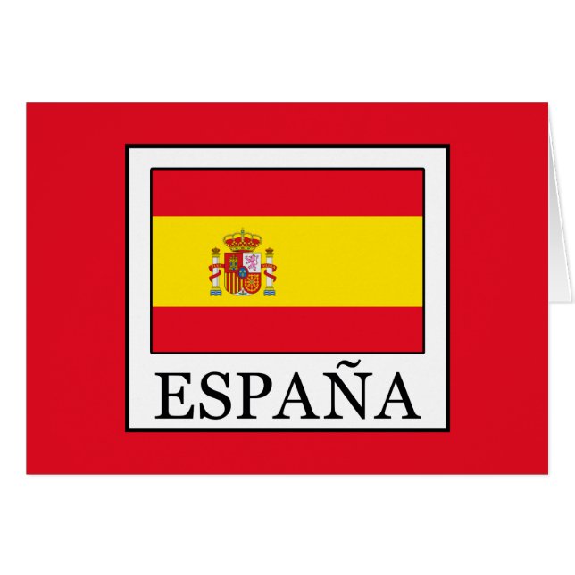 Spanje (Voorkant Horizontaal)