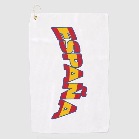 Spanje 1 golfhanddoek (Voorkant)
