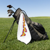 Spanje 1 golfhanddoek (Groen)