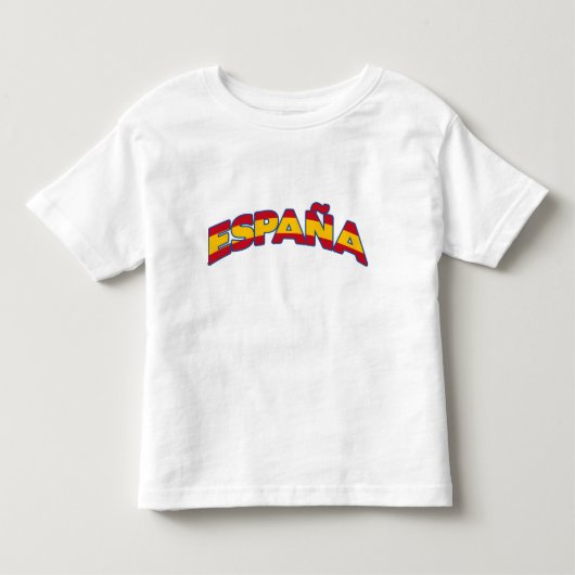 Spanje 1 kinder shirts (Voorkant)