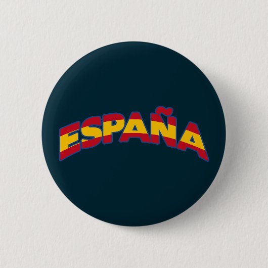 Spanje 1 ronde button 5,7 cm (Voorkant)