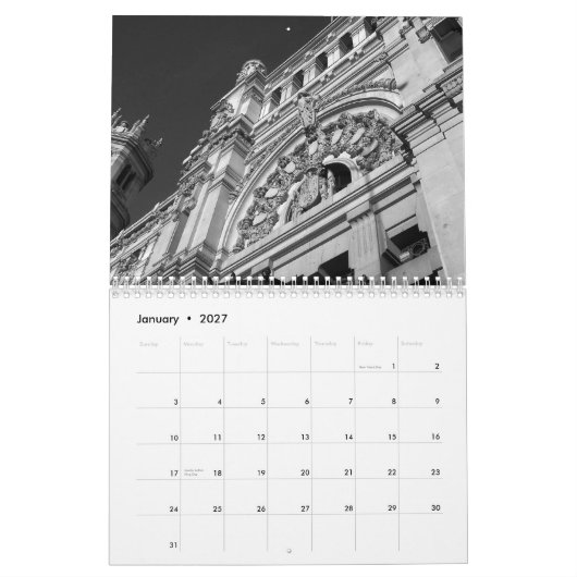 Spanje 2009 kalender (Jan 2027)