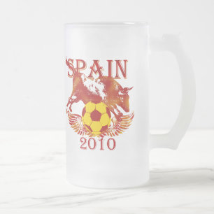Spanje 2010 mok van gebrand glas voor Spanjaarden