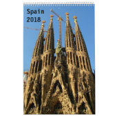 Spanje 2018 kalender (Hoes)
