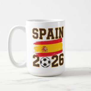 Spanje 2026 Voetbal Design Koffiemok