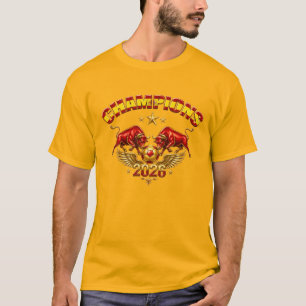 Spanje 2026 Wereldkampioenen Voetbal Stieren La Ro T-shirt