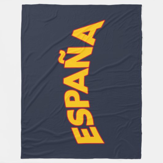 Spanje 5 fleece deken (Voorkant)