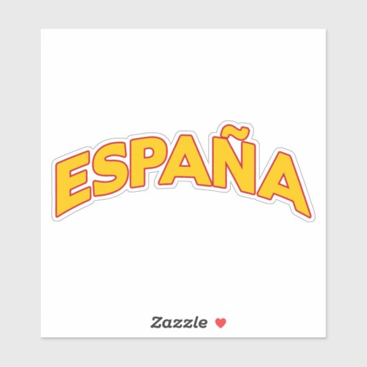 Spanje 5 sticker (Vel)