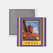 Spanje advertentie  Magnet (Voorkant / Achterkant)