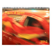 Spanje Agenda 2012 Kalender (Hoes)