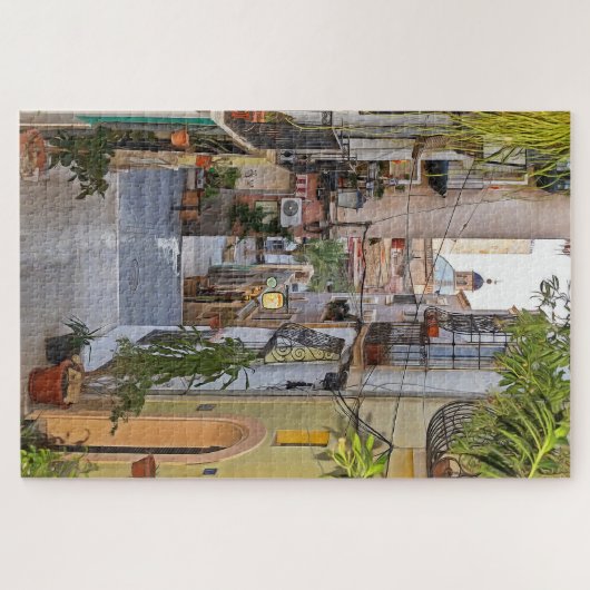 Spanje. Alicante. #15. Legpuzzel (Horizontaal)