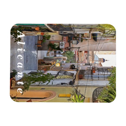 Spanje. Alicante. #15. Magneet (Horizontaal)