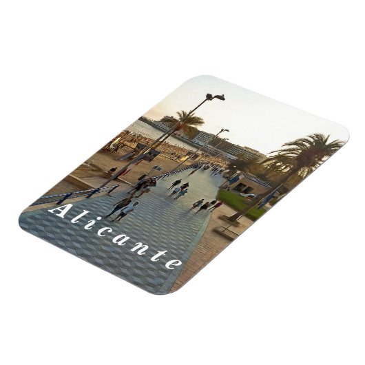 Spanje. Alicante. 6. Magneet (Linkerzijde)