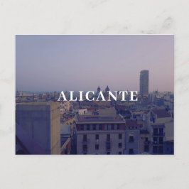 Spanje Alicante Briefkaart